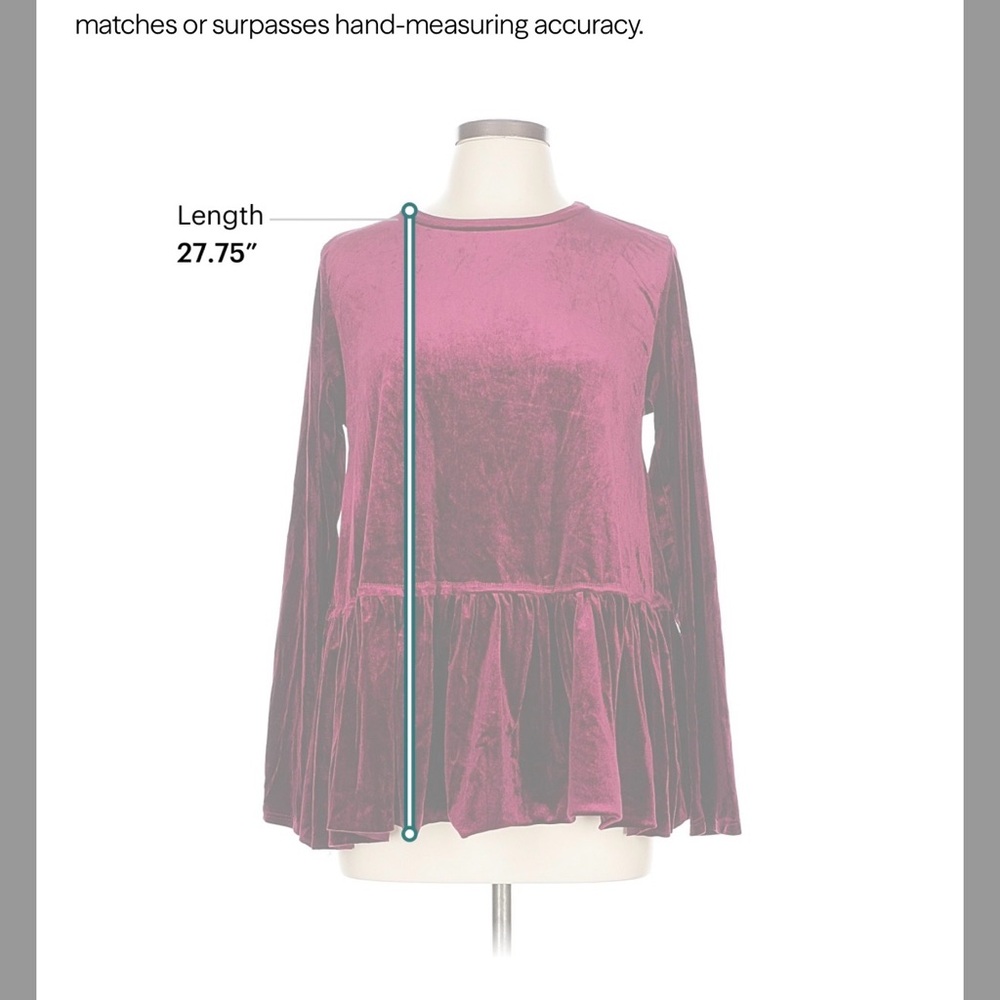 Velvet Top - Picture 2 of 3